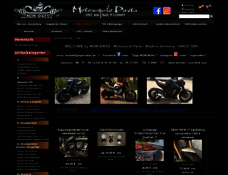 mgm-bikes.com screenshot