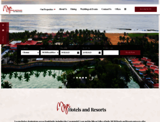 mgm-hotels.com screenshot