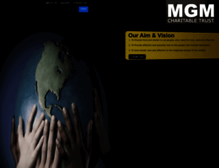 mgmcharity.com screenshot