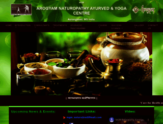 mgmnaturoayurved.com screenshot