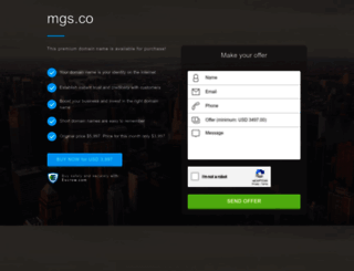 mgs.co screenshot