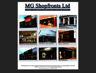 mgshopfronts.com screenshot