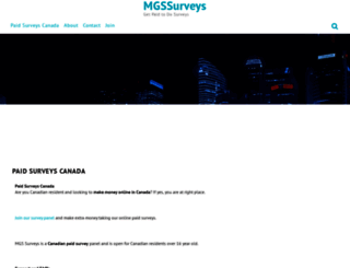 mgssurveys.com screenshot