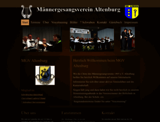 mgv-altenburg.de screenshot