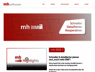 mh-software.de screenshot