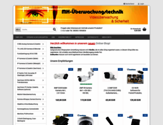 mh-ueberwachungstechnik.de screenshot