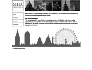 mha-executive.com screenshot