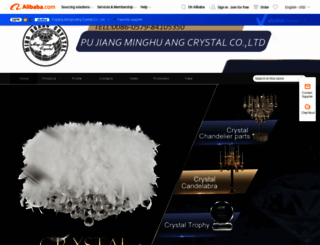 mhcrystal.en.alibaba.com screenshot