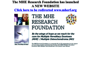 mheresearchfoundation.org screenshot
