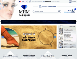 mhmfashion.cz screenshot
