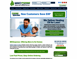 mhoexpress.com screenshot