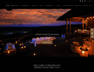 mhondoro.com screenshot