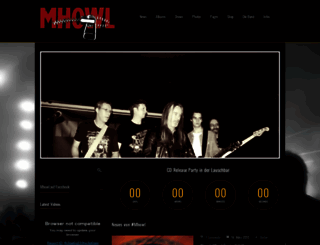 mhowl.com screenshot