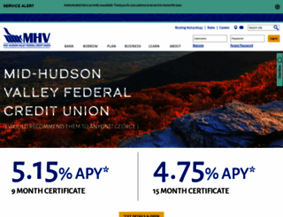 mhvfcu.com screenshot