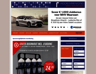 mhvmaarssen.nl screenshot