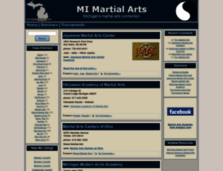 mi-martialarts.com screenshot
