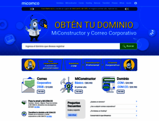 mi.com.co screenshot