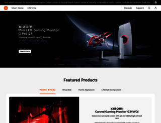 mi.com screenshot