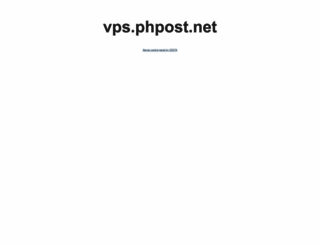 mi.phpost.net screenshot