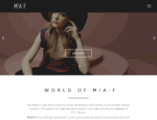 mia-f.it screenshot