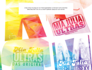mia-julia-shop.de screenshot
