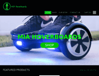 miahoverboards.com screenshot