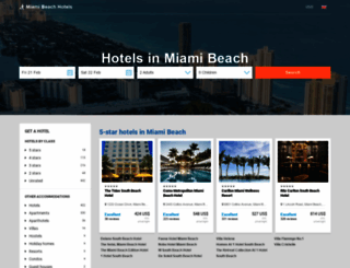 miami-beach-hotels.info screenshot
