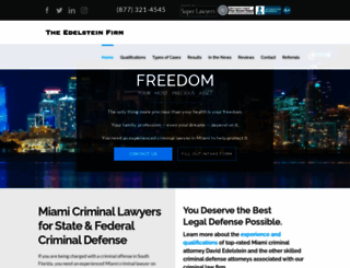 miami-criminal-lawyer.net screenshot