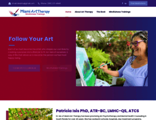 miamiarttherapy.com screenshot