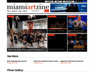 miamiartzine.com screenshot