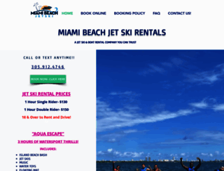 miamibeachjetski.net screenshot