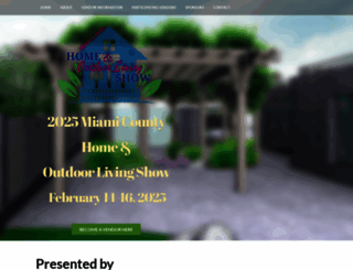 miamicountyhomeshow.com screenshot