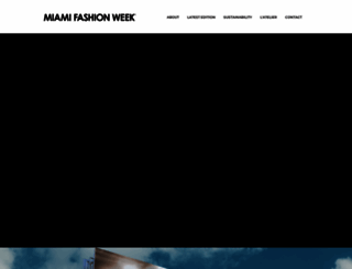 miamifashionweek.com screenshot