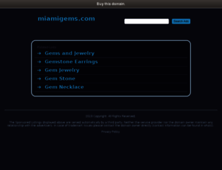 miamigems.com screenshot