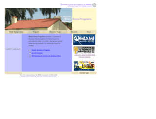 miamihomeprograms.org screenshot