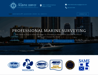 miamimarinesurvey.com screenshot