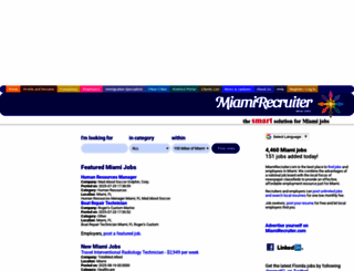 miamirecruiter.com screenshot