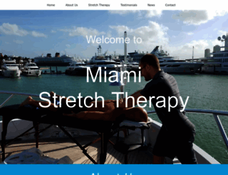 miamistretchtherapy.com screenshot