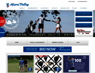 miamivalleygolf.org screenshot