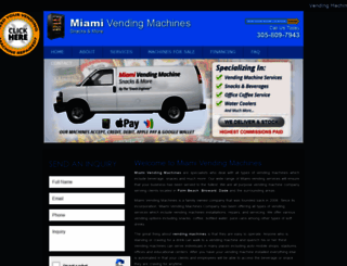 miamivendingmachines.com screenshot