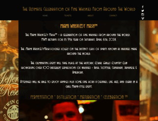 miamiwhiskeymash.com screenshot