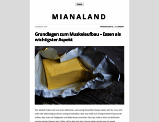 mianaland.com screenshot
