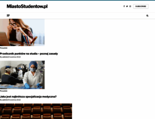 miastostudentow.pl screenshot