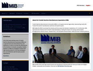 mib.org.tr screenshot