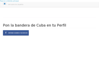 mibandera.cibercuba.com screenshot