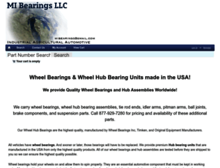 mibearings.com screenshot