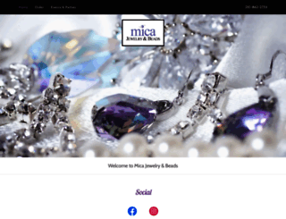 micajewelry.com screenshot
