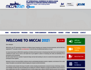 miccai2021.org screenshot