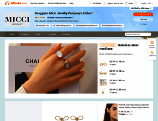 miccijewelry.en.alibaba.com screenshot