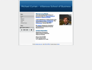 michael-curran.com screenshot